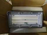 Two ecoPower Wall-Mounted Flood Lights