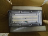 Two ecoPower Wall-Mounted Flood Lights