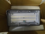 Two ecoPower Wall-Mounted Flood Lights