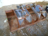 72-Inch Double-Cylinder Grapple Bucket