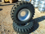 Set of Two Titan 12.5/80-18 NHS Tires and Wheels