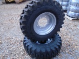 Set of Two Titan 12.5/80-18 NHS Tires and Wheels