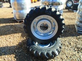 Set of Two Titan 9.5-24 NHS Tires and Wheels