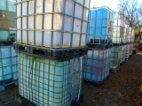 Quantity of Two 150-Gallon Plastic Totes
