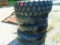 Four Goodyear 14.00R20 Tires