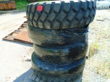 Four Goodyear 14.00R20 Tires