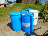 55-Gallon Plastic Drums