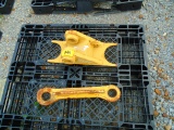 Two Weld-On Pieces for an Excavator