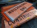 Assorted Construction Signage