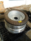 Two Titan LSW 305-521 NHS Tires and 6-Lug Wheels