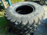 Set of Two Michelin 14.00R24 Tires