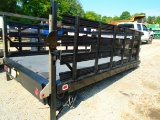 12-Foot Flatbed with Stake Racks