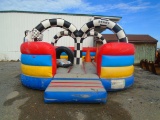 Magic Jump Inflatables Bouncy House Racetrack