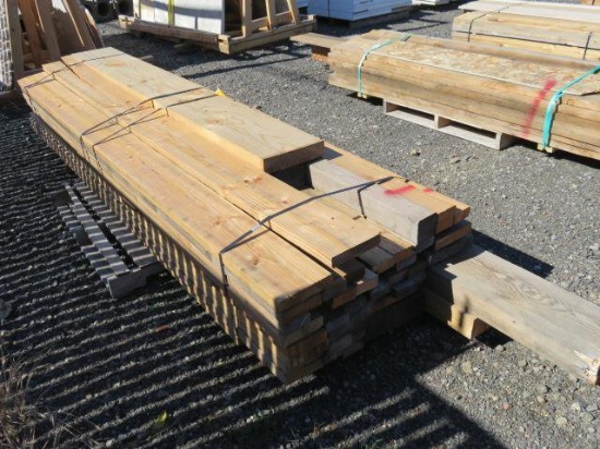 PALLET W/ ASSORTED SIZE LUMBER