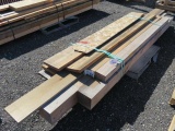 PALLET W/ASSORTED SIZE LUMBER