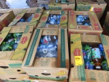 PALLET W/(24) BOXES OF TEA, JUICES, WATER & ASORTED BEVERAGES