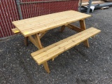 6' CEDAR PICNIC TABLE