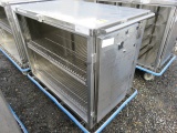 STAINLESS STEEL ROLLING CART (41'' X 25'' X 38'')