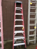 WERNER 8' FIBERGLASS STEP LADDER