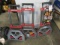 LOT OF 3 MILWAUKEE FOLDING HAND TRUCKS