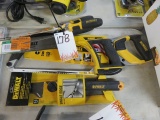 LOT OF ASSORTED DEWALT HAND SAWS