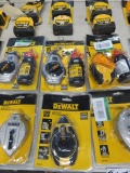 LOT 2 DEWALT 100' CHALK LINES AND 2 DEWALT 25' TAPES