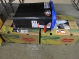 KINSFORD CHARCOAL CADDY AND 2 BOXES OF KINGSFORD CHARCOAL