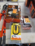 LOT BLACK AND DECKER 500 WATT INVERTER, 120 WATT INVERTER AND DEWALT 140 WA