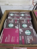 BOX OF 6 STARBUCKS 32 KCUP PACKS CAFFE VERONA