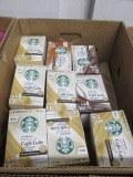 BOX OF 9 STARBUCKS KCUPS 6 PACKS ASSORTED ROASTS