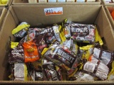 BOX OF HERSHEY MINATURES CANDY BAGS