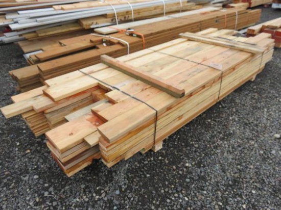 LOT OF ASSORTED LUMBER (MOSTLY - 2" X 4", 2" X 6" & 2" X 8" IN VARIOUS LENGTHS)