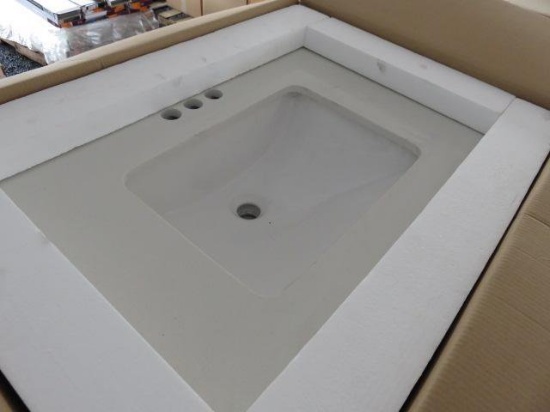 PALLET W/ (6) 30'' CERAMIC BATH VANITY COUNTERS