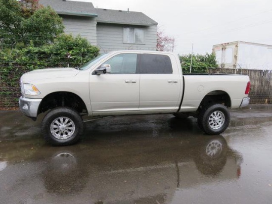 2010 DODGE RAM 2500 LARAMIE CREW CAB PICKUP