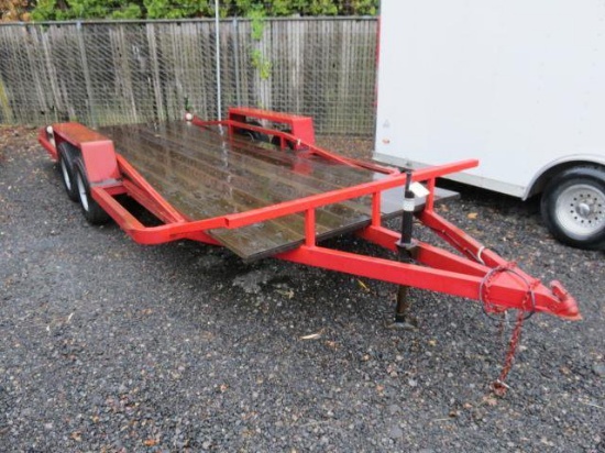 1970 HOME MADE 6' X 18' TRAILER