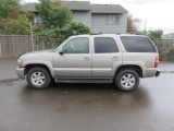 2003 CHEVROLET TAHOE *GOVERNMENT CERTIFICATE TO OBTAIN TITLE