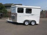 2016 FABFORM HTD14-7K DELUXE 14' 2-HORSE TRAILER