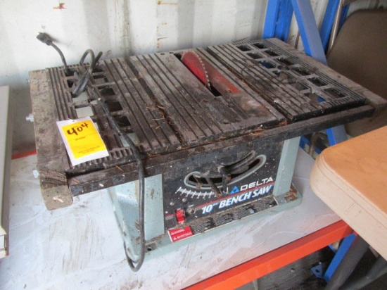 DELTA 10'' TABLE TOP BENCH SAW