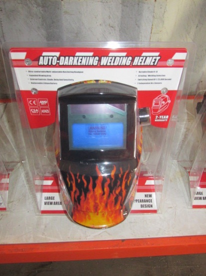 SOLAR POWERED WELDING HELMET