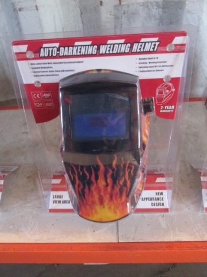 SOLAR POWERED WELDING HELMET