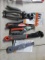 LOT SMALL HAND TOOLS, TILE NIBBLERS, CRESCENT WRENCH AND CUTTERS