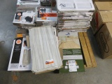 PALLET OF ASSORTED PEEL AND STICK FLOORING
