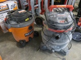 LOT OF 2 RIDID VACUUMS (NON OP)
