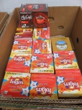 FOLGERS, MC CAFE, NEWMANS OWN 14 BOX OF 12 KCUPS