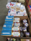 2 BOXES, QUAKER OATS AND BARS, FLAX AND SPECIAL K CEREALS
