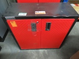 GLADIATOR 30 WALL GEAR BOX CABINET RED DOORS