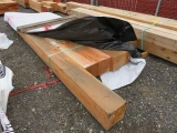 (6) 8'' X 8'' BEAMS, (ASSORTED LENGTHS)