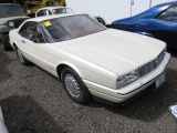 1988 CADILLAC ALLANTE *TURNS OVER BUT DOES NOT START *CERTIFICATE OF POSSESSORY LIEN FORESCLOSURE