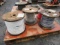 (4) PARTIAL & FULL SPOOLS OF WIRE