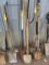 (4) SHOVELS